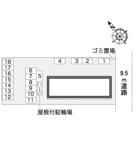 T&MⅡ(37531)の駐車配置図