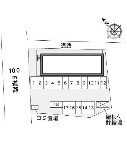 マロン(37648)の駐車配置図
