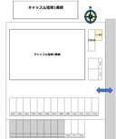 キャッスル塩塚1番館の駐車場