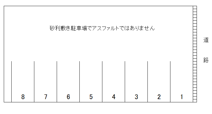 AAパーキングの駐車配置図