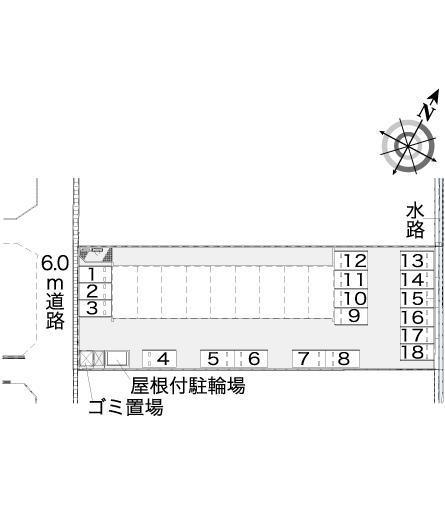 くつわだ(43566)の駐車配置図