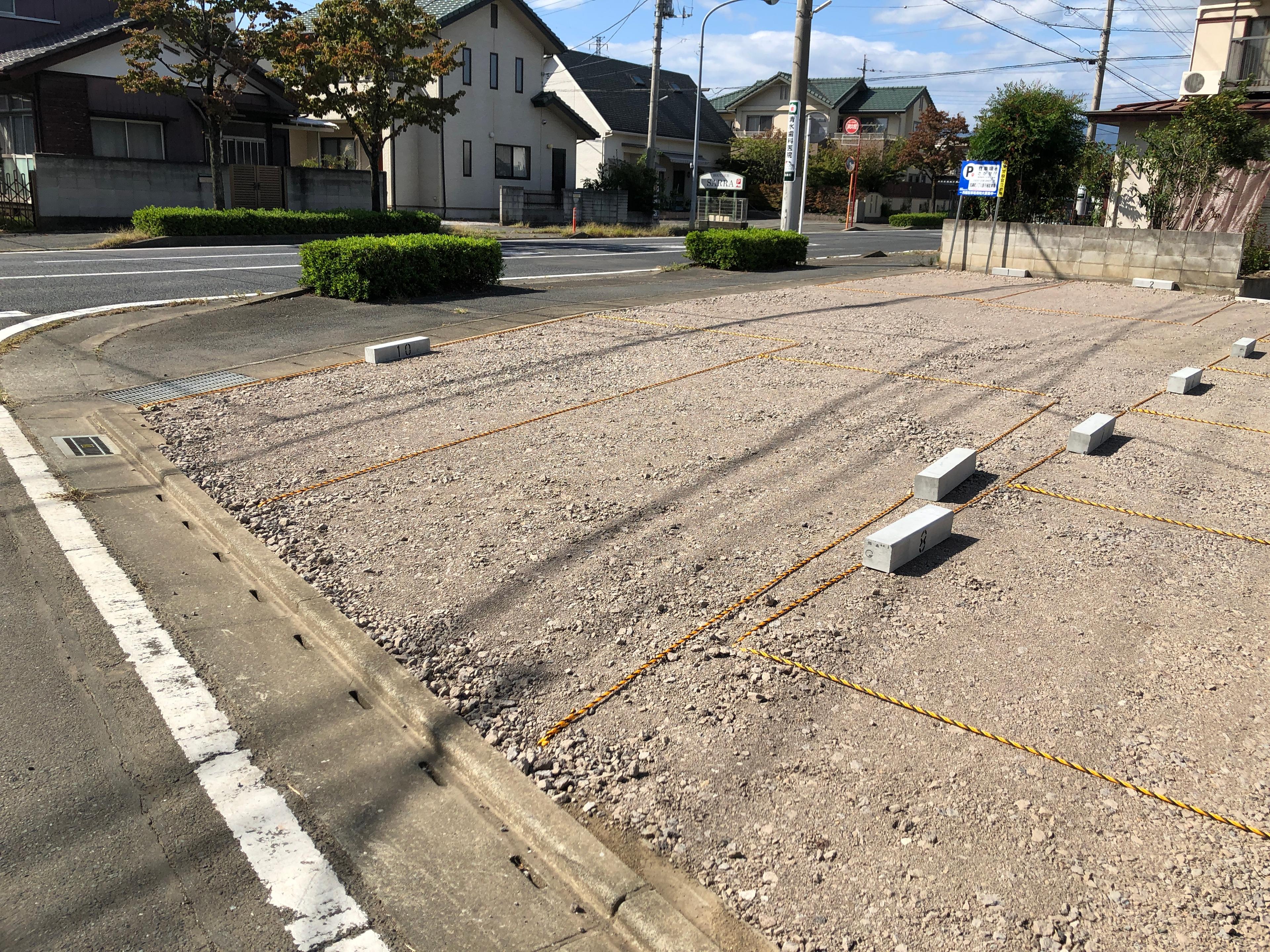 筑縄町八丁川原月極駐車場の外観・駐車場イメージ3枚目