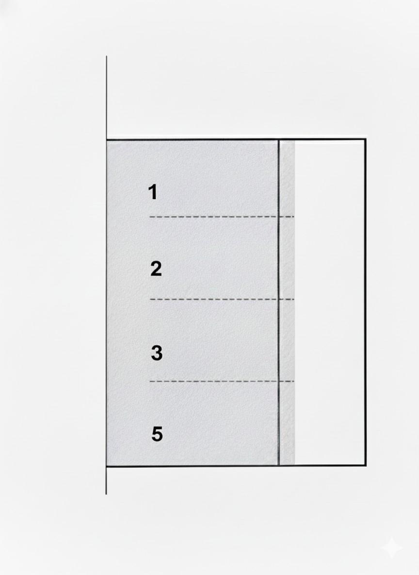 小仙波町5丁目パーキングの駐車配置図