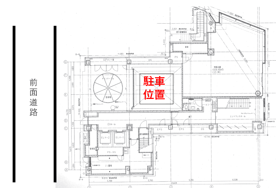 DOPARK ヒューリック神田須田町ビルの駐車配置図
