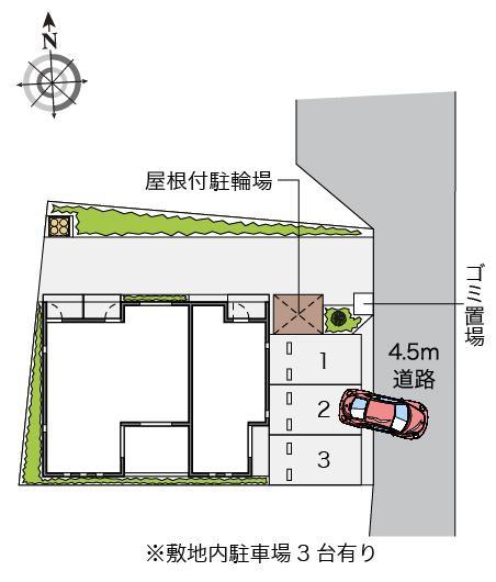 Bell Road(52323)の駐車配置図
