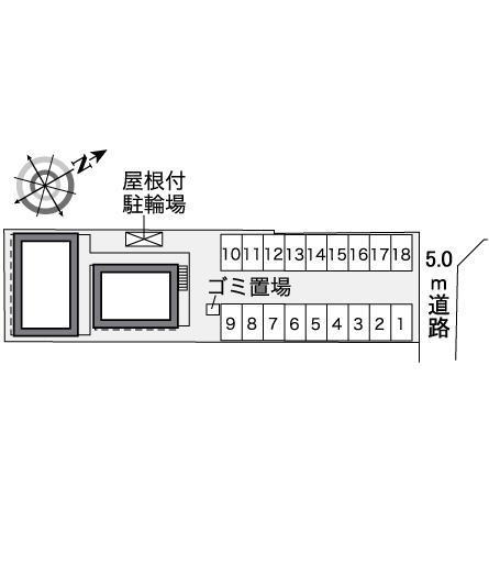 八風(35070)の駐車配置図