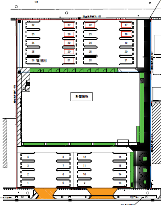 刈谷市幸町2丁目691駐車場の駐車配置図