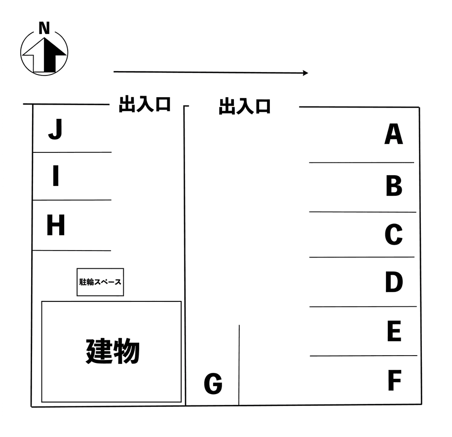 624の駐車配置図