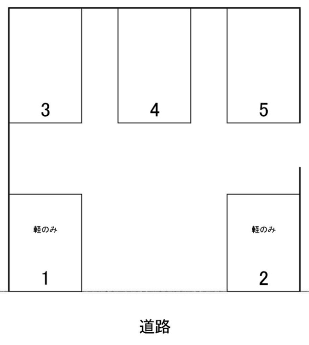 78駐車場の駐車配置図