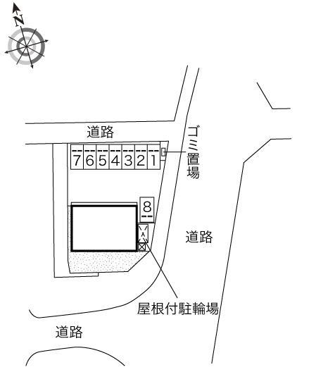 Mikazu(47104)の駐車配置図