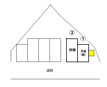福生熊川第3の駐車配置図