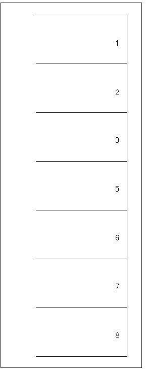 円明町97駐車場の駐車配置図