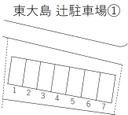 東大島 辻駐車場①の駐車場