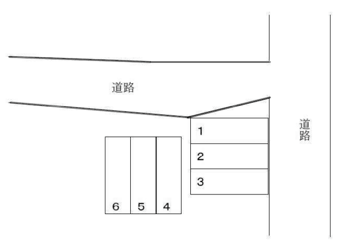 【55020】美奈見駐車場(西船1丁目)の駐車配置図