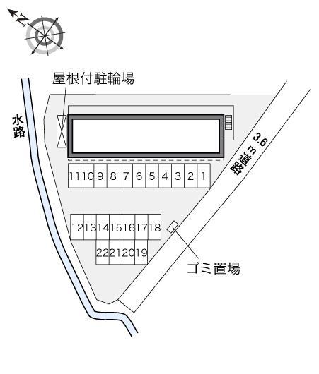 セフィーロ(34521)の駐車配置図