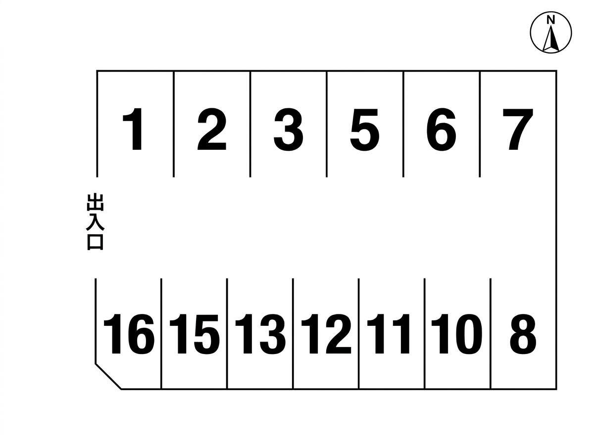 489の駐車配置図