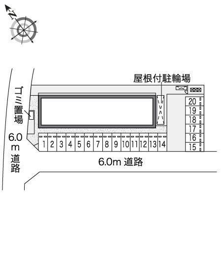 楓(47390)の駐車配置図