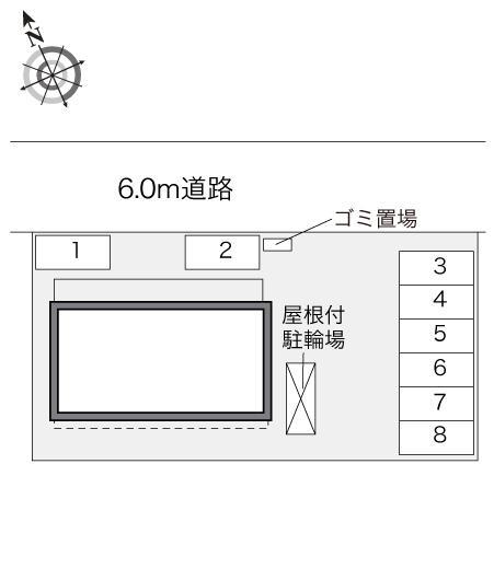 ドエール28(28758)の駐車配置図