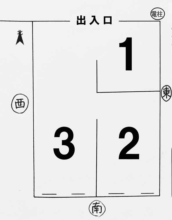 304の駐車配置図