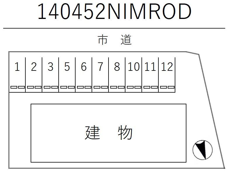 NIMRODの駐車配置図