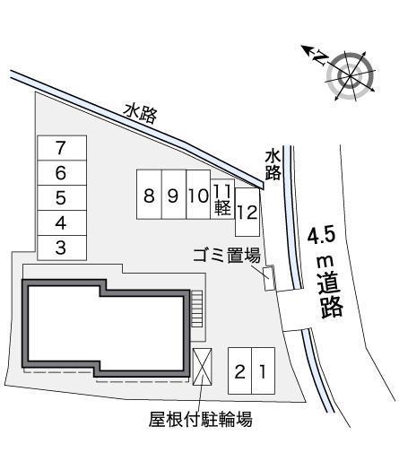 内野(37938)の駐車配置図