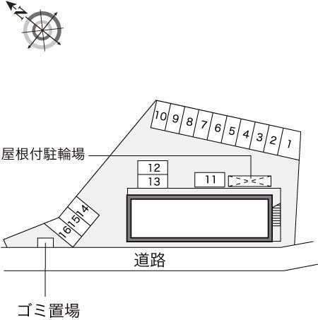 蒼(13864)の駐車配置図