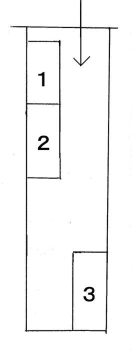 清水宮田パーキングの駐車配置図