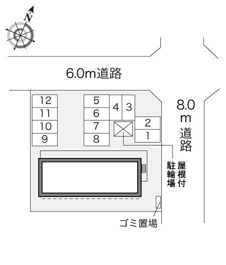 沼ノ端(29386)の駐車配置図