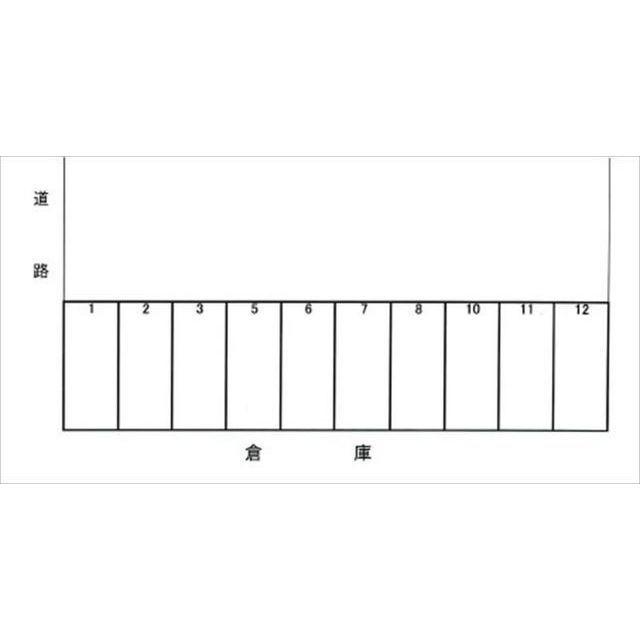 今村西念パーキングの駐車配置図