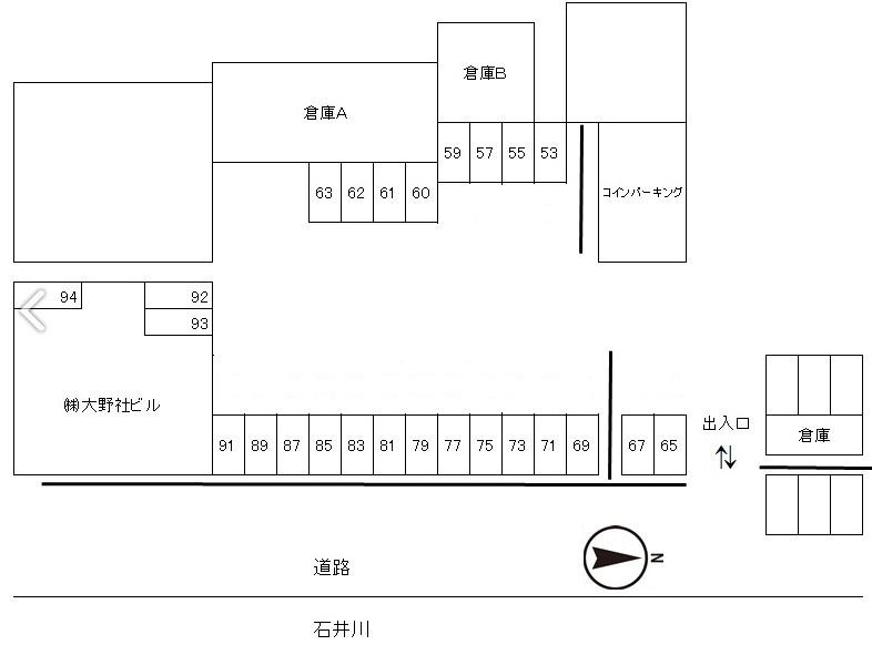 大野社駐車場の外観・駐車場イメージ2枚目