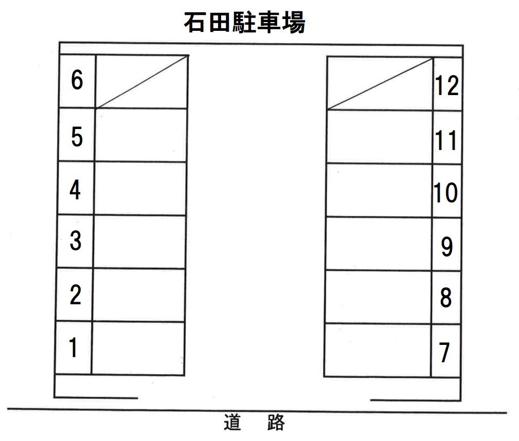 282パーキングの駐車配置図