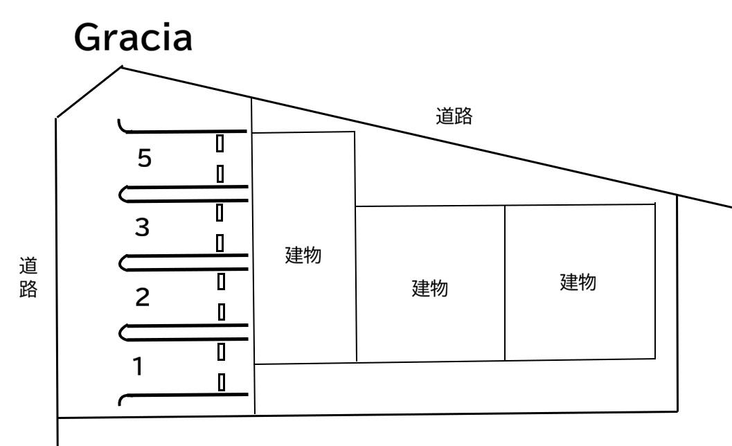 Graciaの駐車配置図