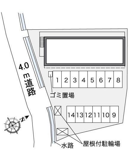 シャルマン上道Ⅱ(37625)の外観・駐車場イメージ2枚目