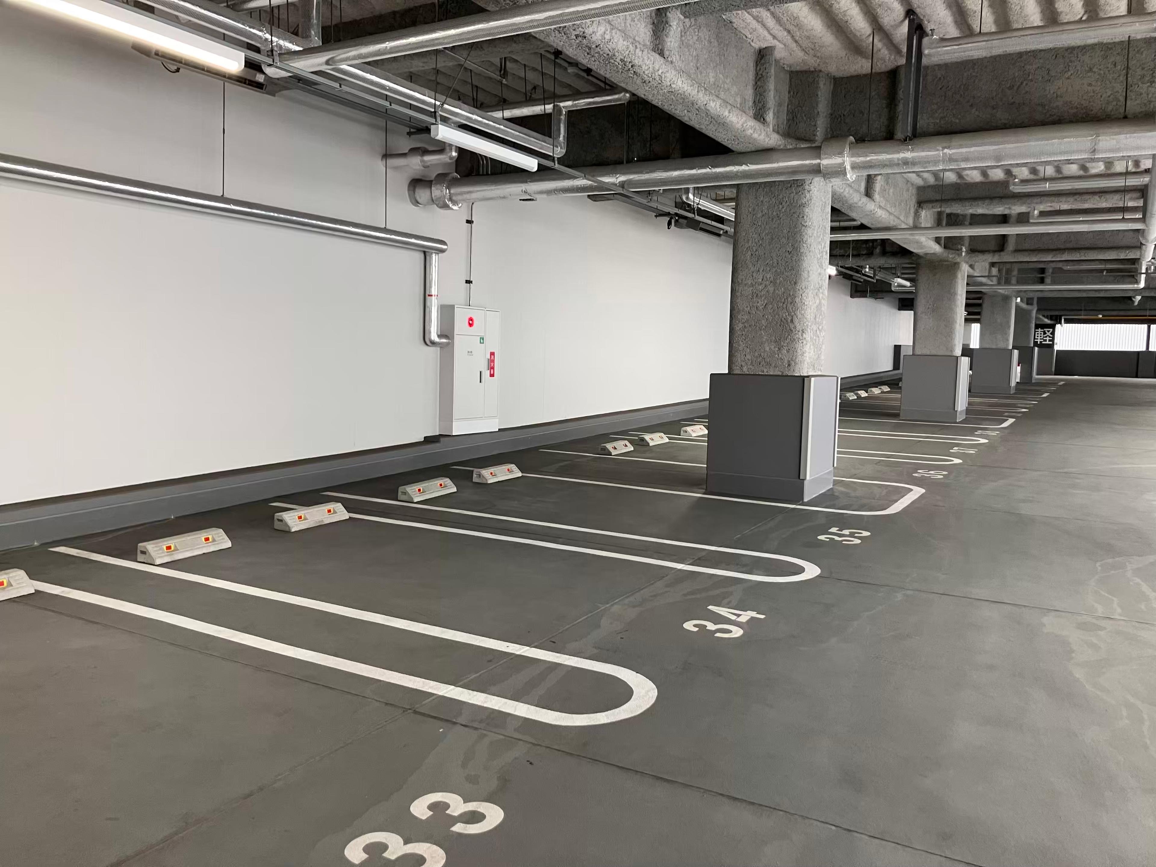 東大通二丁目駐車場の駐車配置図