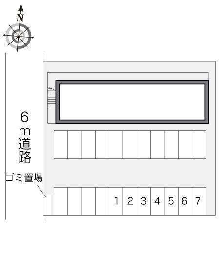 シャルマン(14112)の駐車配置図