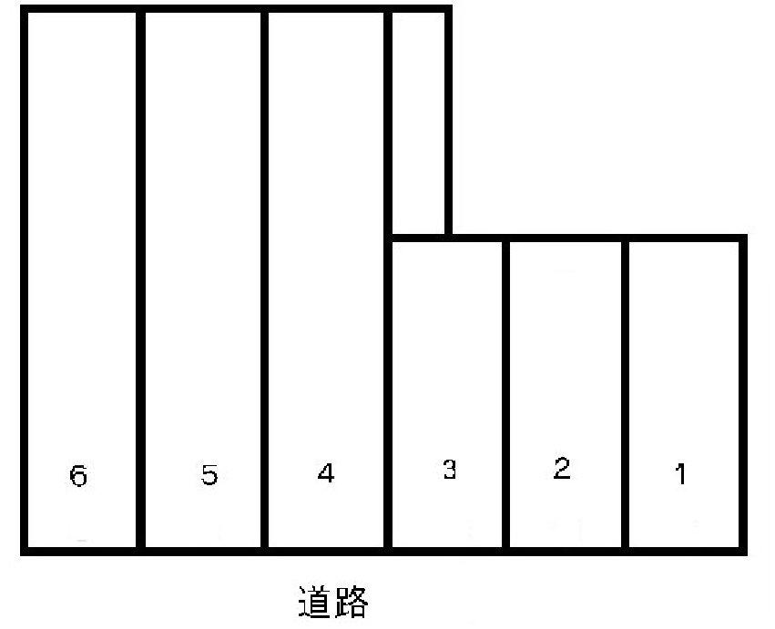 オート・スクウェアー堀江の駐車配置図