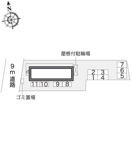 おおむら(16507)の駐車配置図