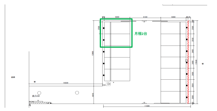ショウワパーク登戸の駐車配置図