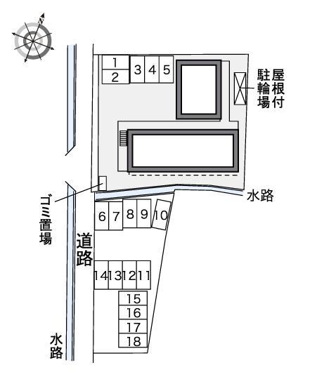 国分寺(40249)の駐車配置図