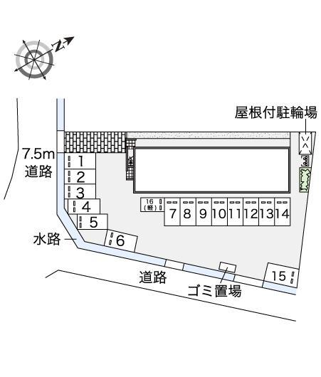 大山(42719)の駐車配置図