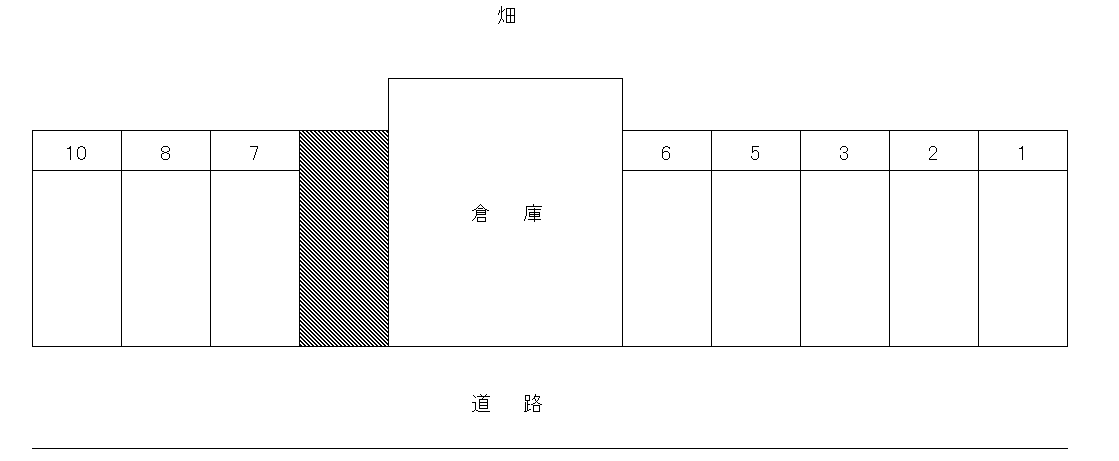 小幡太田316駐車場の駐車配置図
