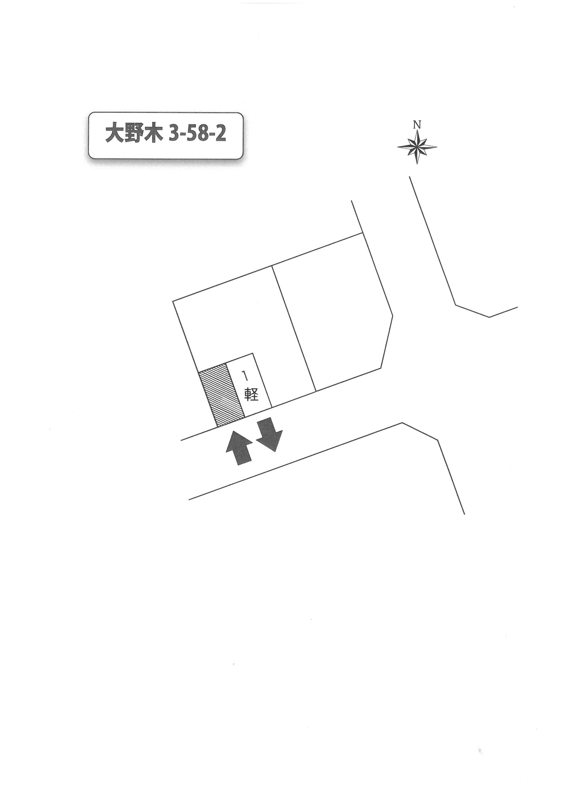 (95)山田駐車場の駐車配置図