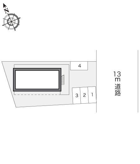 HORIZON(11200)の駐車配置図