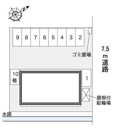 アバンセ(38670)の駐車配置図