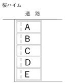 桜3丁目貸駐車場の駐車場