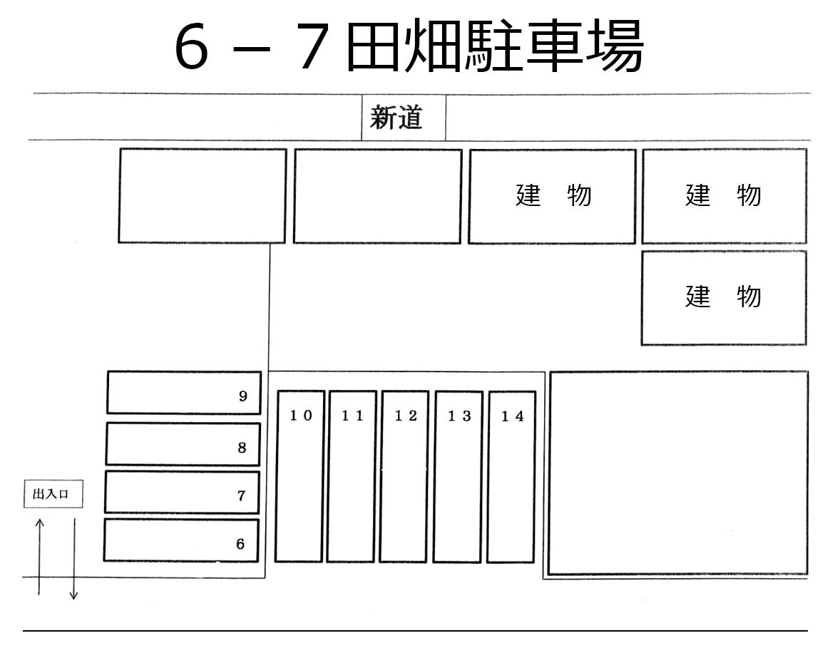 292パーキングの駐車配置図