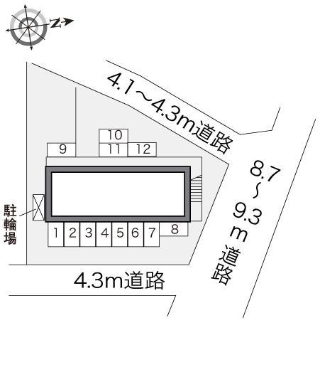 ブール・ドゥ・ネージュ(13564)の駐車配置図