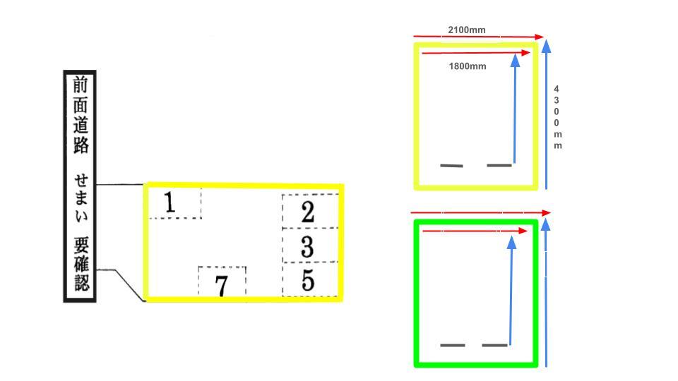 S・パーキングの駐車配置図
