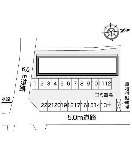 ダンダンめぐみ(37316)の駐車配置図