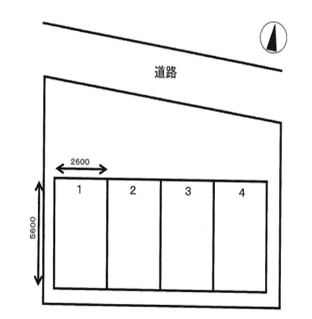 IM178モータープールの駐車配置図